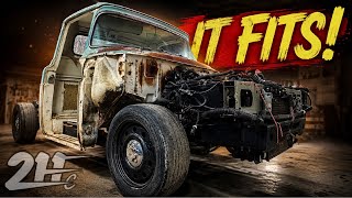 I Put a ’58 Ford Truck on a Crown Vic Chassis