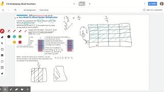 3-6 Part 1: Multiplying Mixed Numbers With Arrays