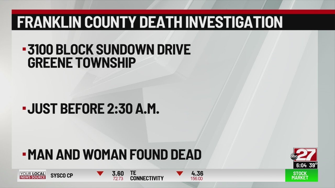 Two people found dead in Franklin County home - YouTube