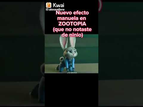 NUEVO EFECTO MANUELA EN ZOOTOPIA 😰