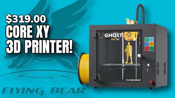 strejke forkæle hvid Flying Bear Ghost 6 3D Printer: Live Build and Print - YouTube