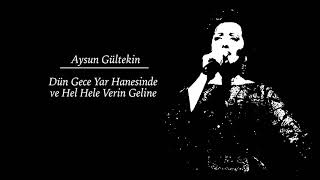 Aysun Gültekin - Dün Gece Yar Hanesinde  ve Hel Hele Verin Geline • Türkü Dinle Resimi