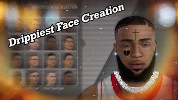 BEST DRIPPY FACE CREATION TUTORIAL IN NBA 2K21! LOOK LIKE A SNAGGER 😤!