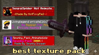 I TRIED 3 TEXTURE PACK OF BIG YOUTUBERS | MINECRAFT |  