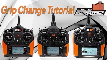 Spektrum Air Transmitter Orange Grip Change Tutorial