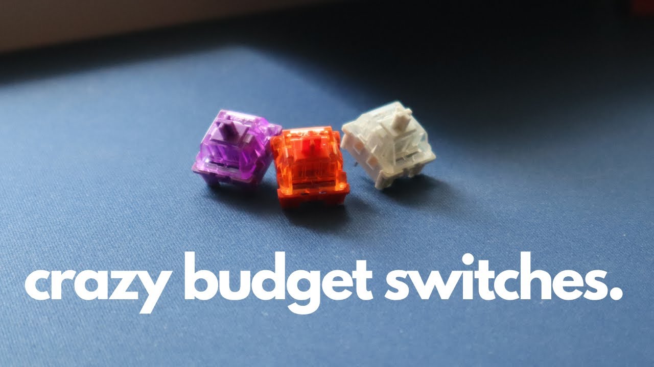 Akko CS v2 Switches | Radiant Red, Vintage White and Lavender Purple Switches Review, and Sound Test