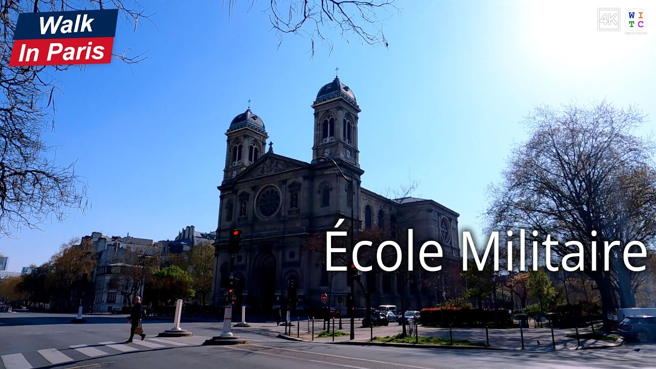 École Militaire (4K) | Districts of Paris - YouTube