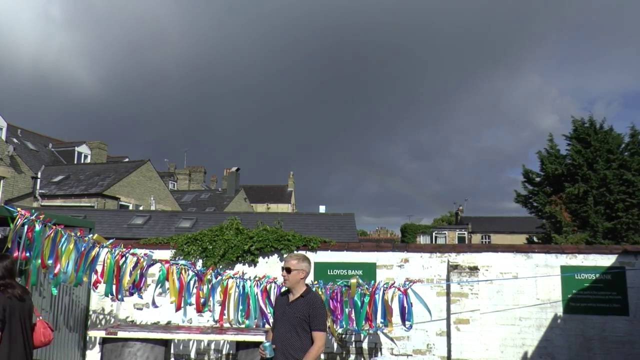 Rain storm on Mill Rd Cambridge