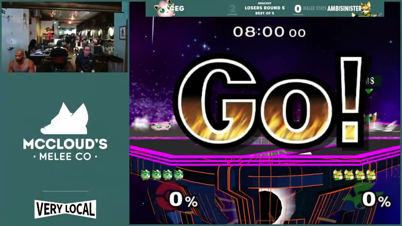 Ambisinister (Fox) vs CEG (Puff) - McCloud's Melee Co. #6