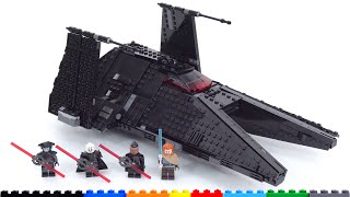 LEGO Star Wars Inquisitor Transport Scythe review! Excellent design for display & play