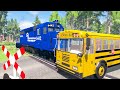 Train Accidents #4 - BeamNG DRIVE | ChimiChanga