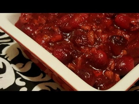 Easy Cranberry Conserve Recipe