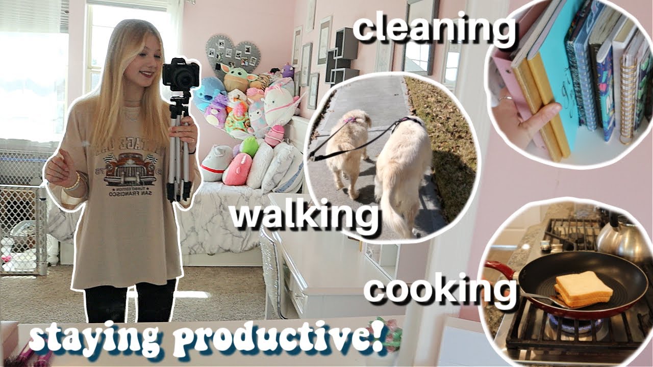 a *sorta* productive day in my life