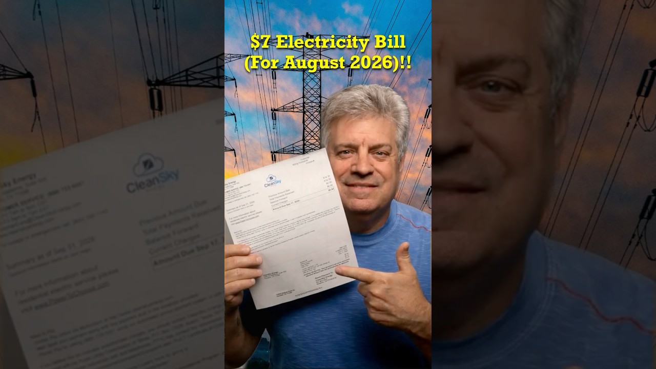 This home pays for itself! $6.94 electric bill 💸 #DreamHome #TexasRealEstate #Solar
