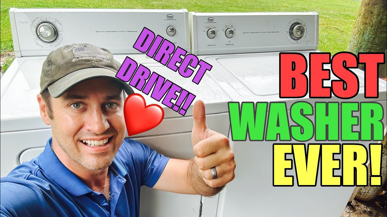 Best Washer Ever Made? | Roper Direct Drive Proves It - YouTube