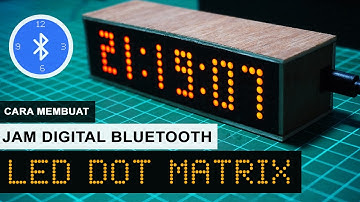 How to Make a Bluetooth Digital Clock With Running Text Using Arduino