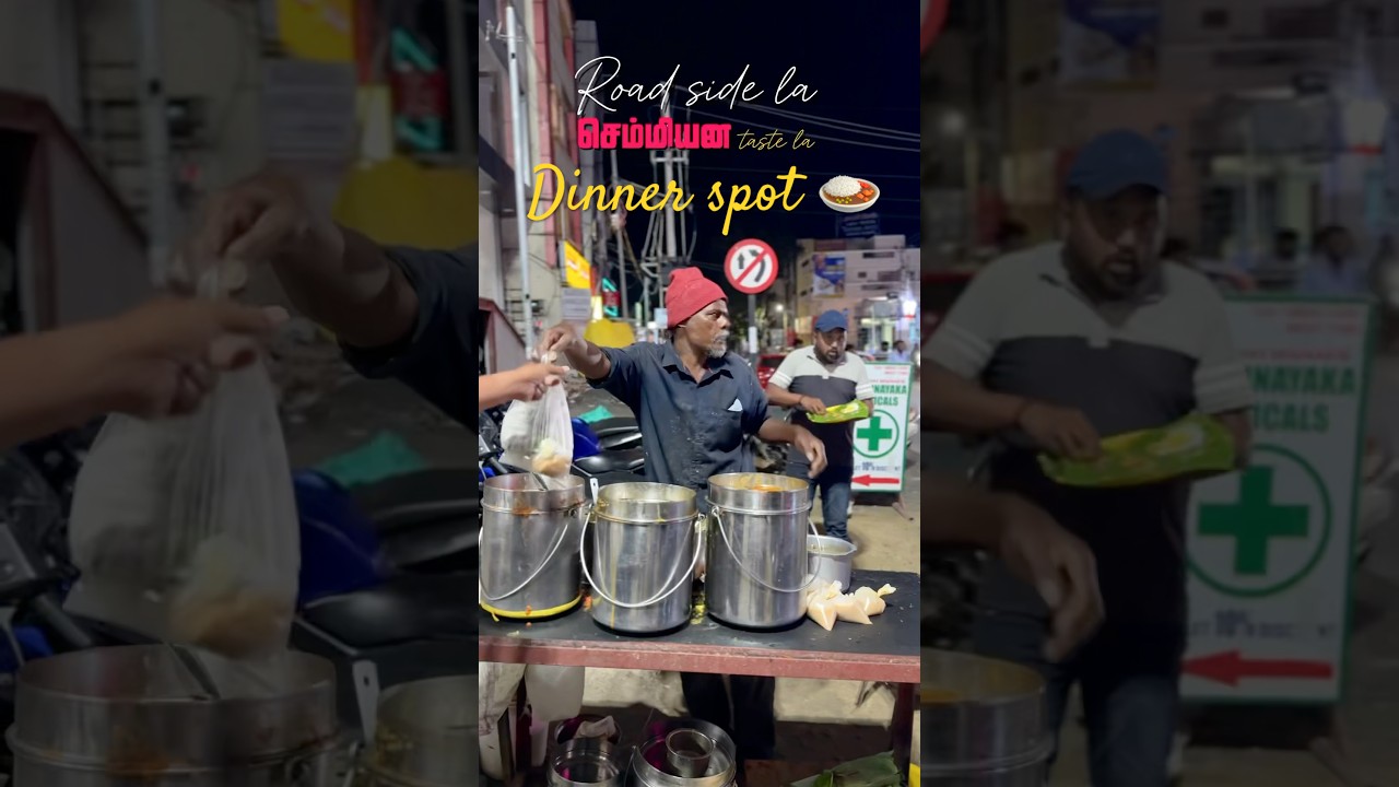 “Hosur Night la late ah sapidura spot – Anna kadai special! 🌙🍽️” 