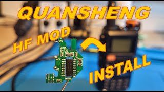 Quansheng HF Modification  Hardware Install