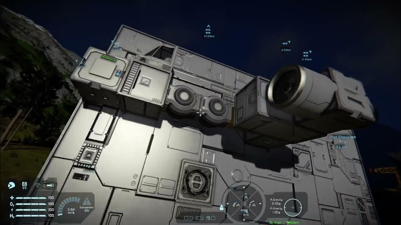 Space Engineers Xbox Tutorial 122 Basic VTOL without scripts YouTube