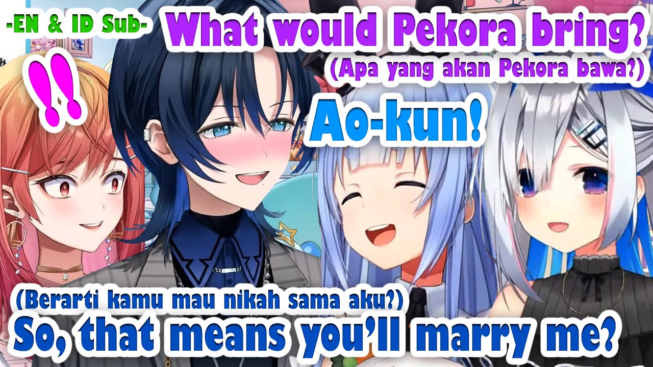 What Would Kanata, Pekora, AZKi, Ririka, and Ao Bring to a Deserted Island? [Hololive]