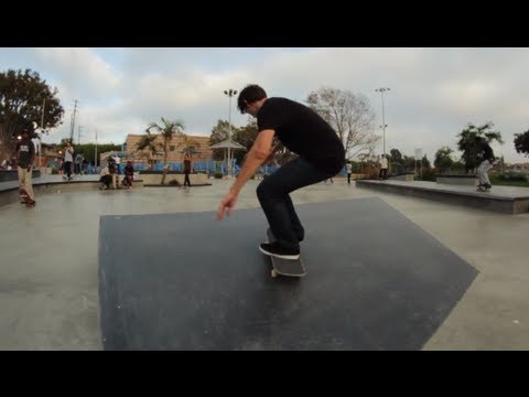 Perfect Full Cab Heelflip at The Berrics Plaza! - ...