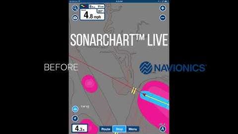 Sonar Chart Live   Navionics