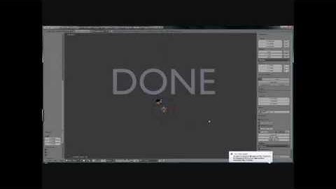 modelling a robot in blender: timelapse (100x speed)