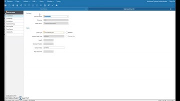 How to Create a SQL Table in Syteline/CSI
