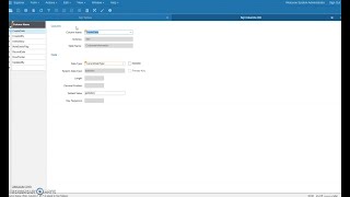 How to Create a SQL Table in Syteline/CSI