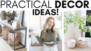 PRACTICAL DECORATING IDEAS || HOME DECOR INSPIRATION || DECORATING ON A BUDGET screenshot 1