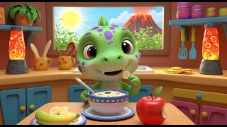 Baby Dino Healthy Habits Song | Fun Dinosaur Nursery Rhymes, Kids Songs &amp; Baby Learning Videos