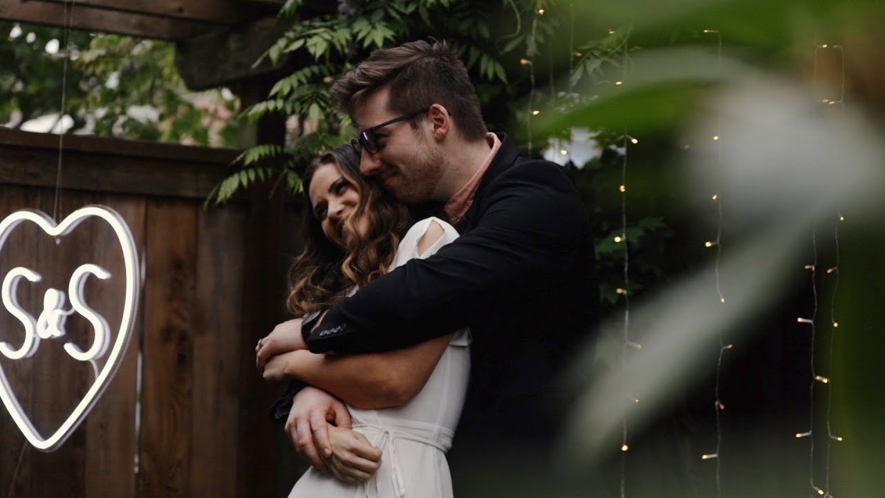 Sara & Sam Backyard Ballard Elopement