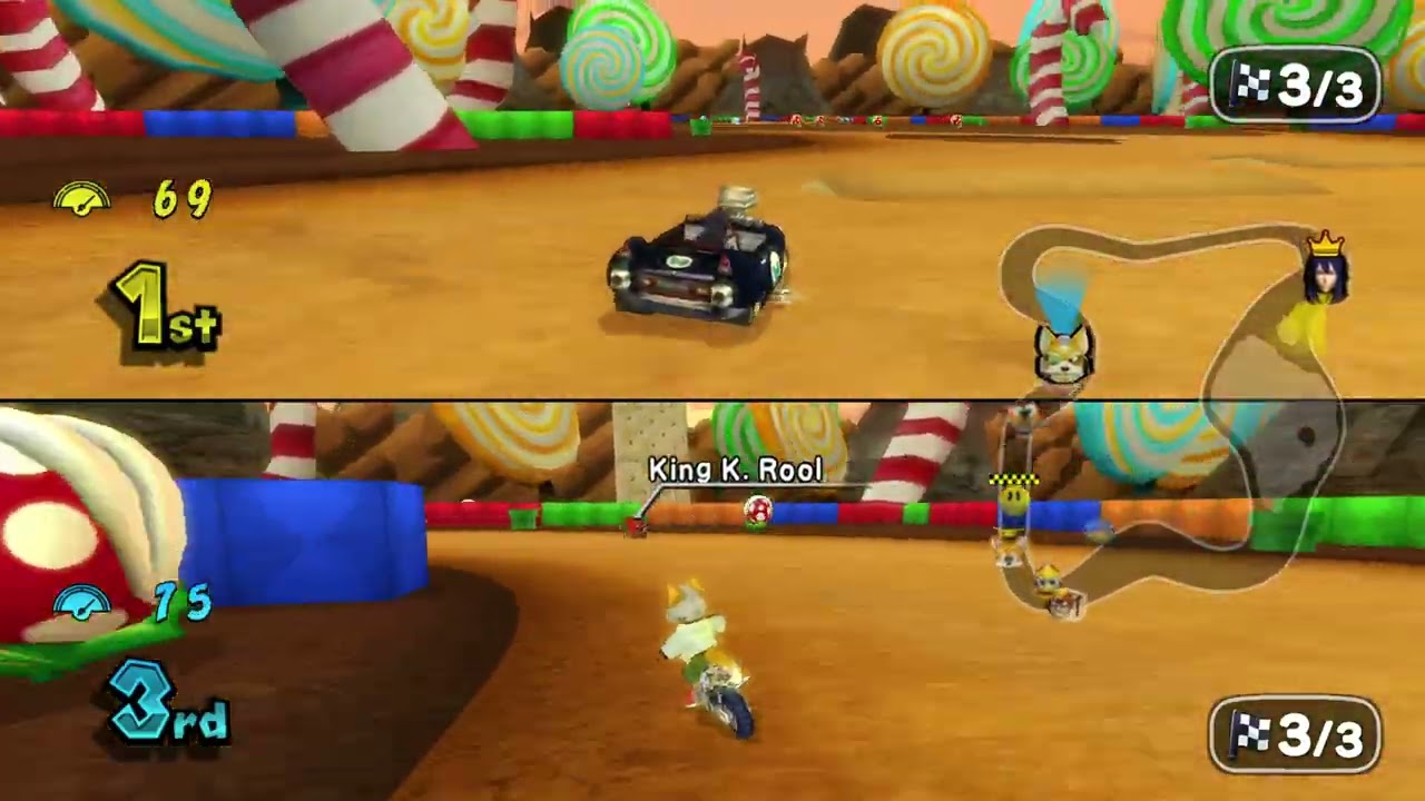 Mario Kart Wii Deluxe - Custom Tracks #01 150cc (2 Players)