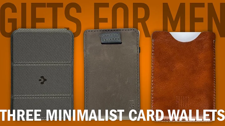 3 Great Budget Minimalist Wallets on Amazon!