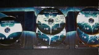 The Dark Knight Trilogy Blu-Ray Set Unboxing