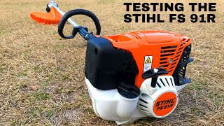 Unboxing the Stihl FS 91R weed eater