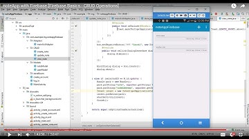 noteApp with Firebase [Firebase Basics - CRUD Operations]