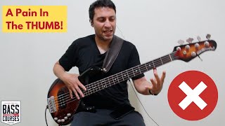 Q&A: Pain In Thumb When Playing Bass Guitar