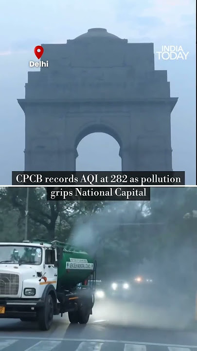 Delhi’s Air Quality Deteriorates Again | AQI at 282 Marks 'Unhealthy' Levels Across the Capital
