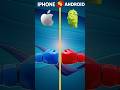 IPhone Vs Android 📱🚀 Comparison ❤️ #shorts #shortsfeed #shortsviral #comparison #trending