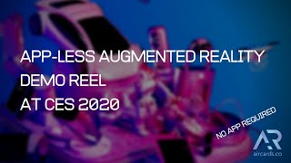 Aircards Demo Reel 2020 | App-less Augmented Reality Marketing screenshot 2