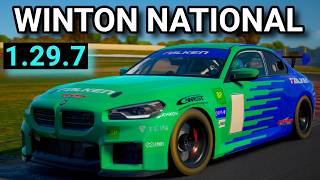 Track guide Winton National BMW M2 Rookie Fixed iRacing
