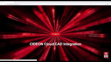 CIDEON Cloud CAD Integration (CCI)