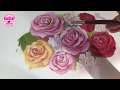 Rose Painting In Oil｜Oil Painting Time Lapse｜玫瑰花油畫