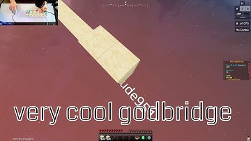 157 block godbridge with handcam and clicksounds lol