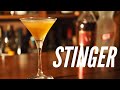 How to make a Stinger cocktail カクテル「スティンガー」の作り方