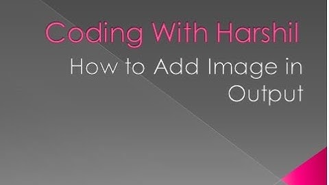 How to Add Image in HTML || Img Tag || Coding With Harshil