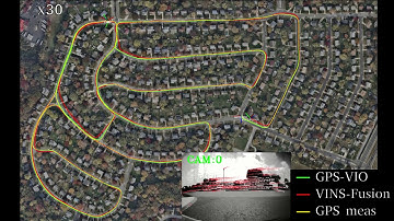 Intermittent GPS-aided VIO