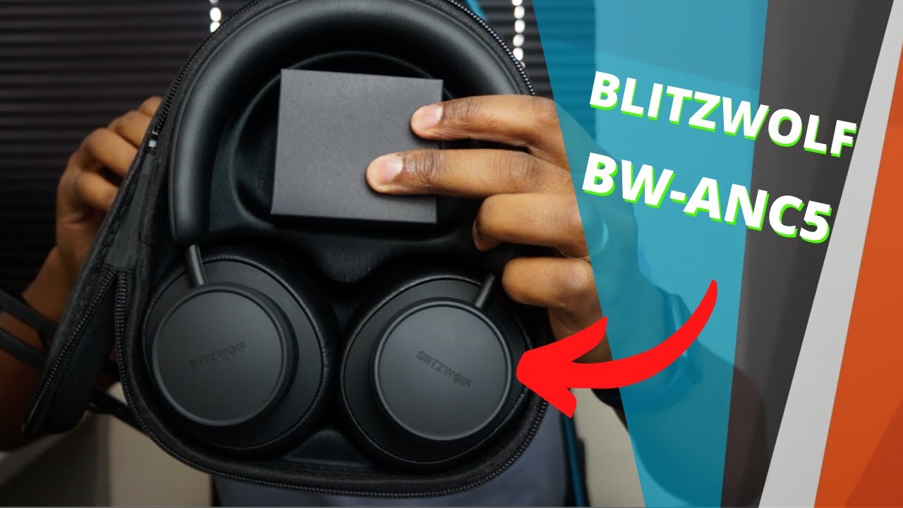 BLITZWOLF BW-ANC5 - FONE BLUETOOTH CUSTO-BENEFÍCIO COM CANCELAMENTO DE RUÍDO