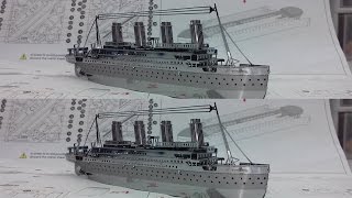 Metal Earth Build - Titanic